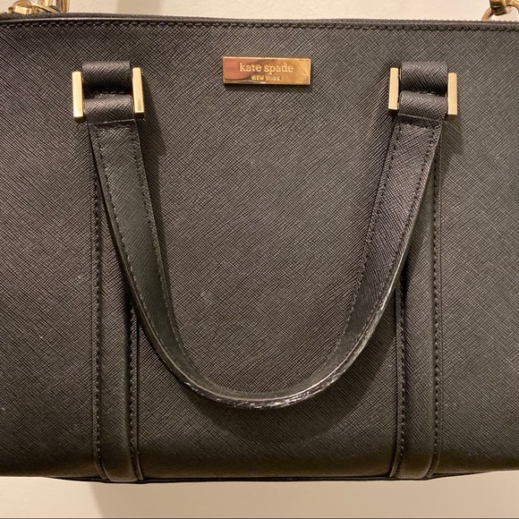 Kate Spade Black Satchel - Picture 3 of 8